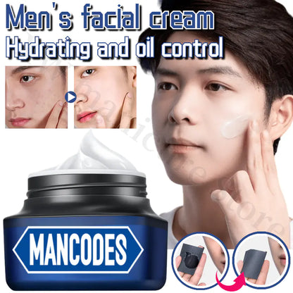 MANCODES Crema BB para Hombres | Cobertura Natural con Ácido Hialurónico 50g