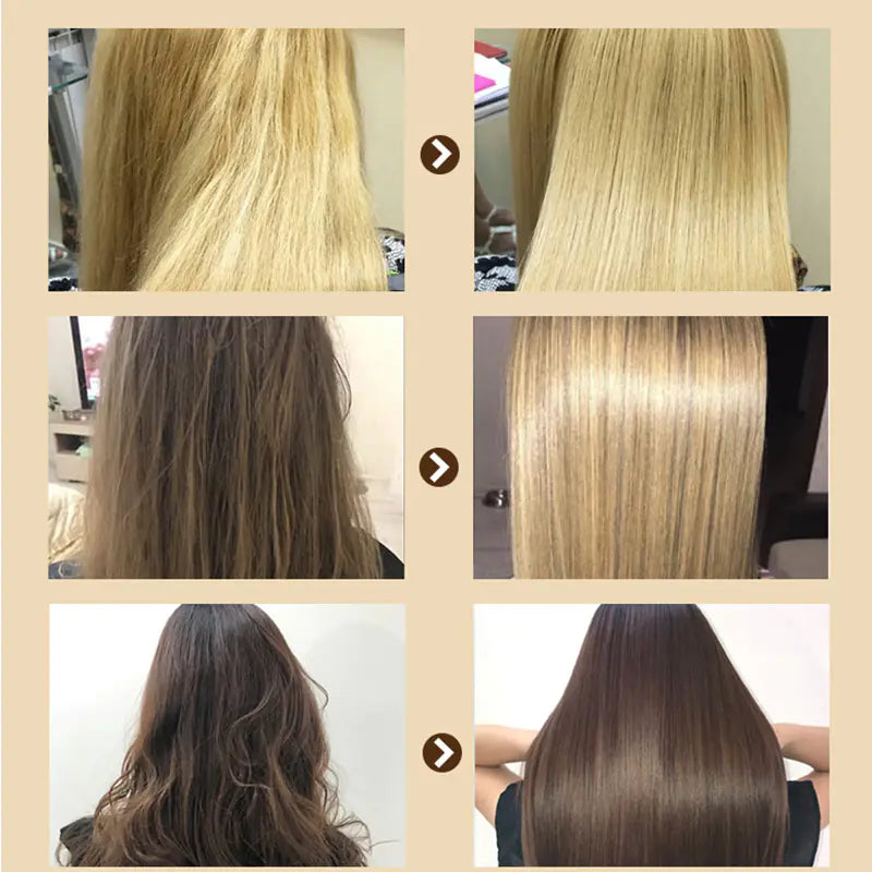 Mascarilla capilar suave anticaída para controlar el frizz