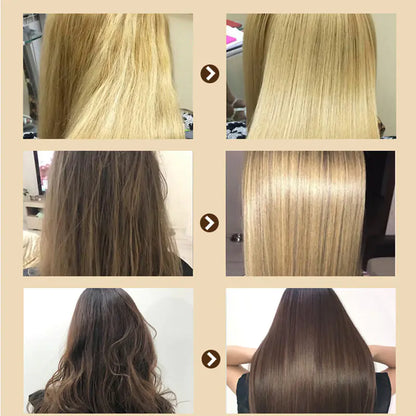 Mascarilla capilar suave anticaída para controlar el frizz